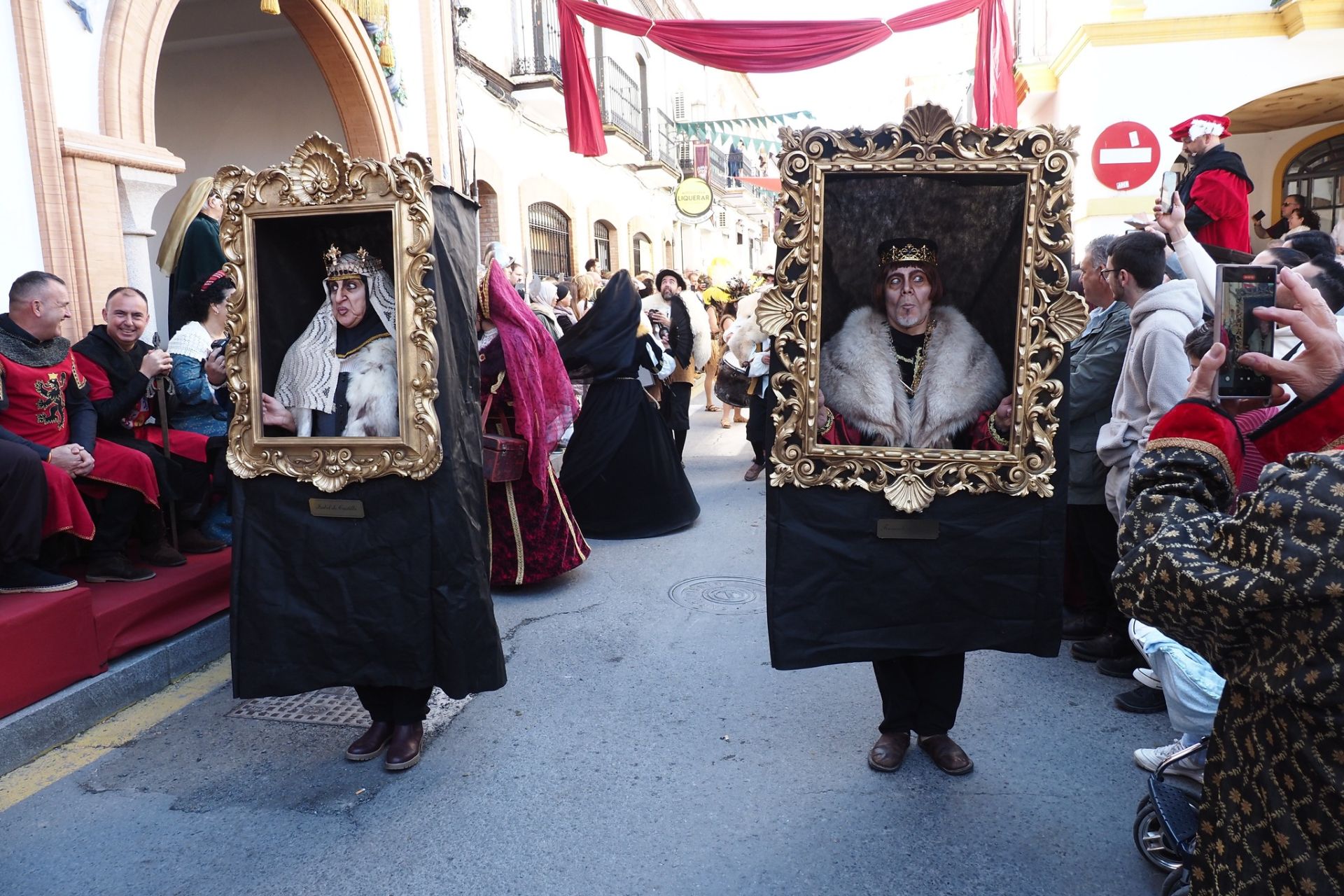 Lleno hasta la bandera en la Feria Medieval de Palos de la Frontera