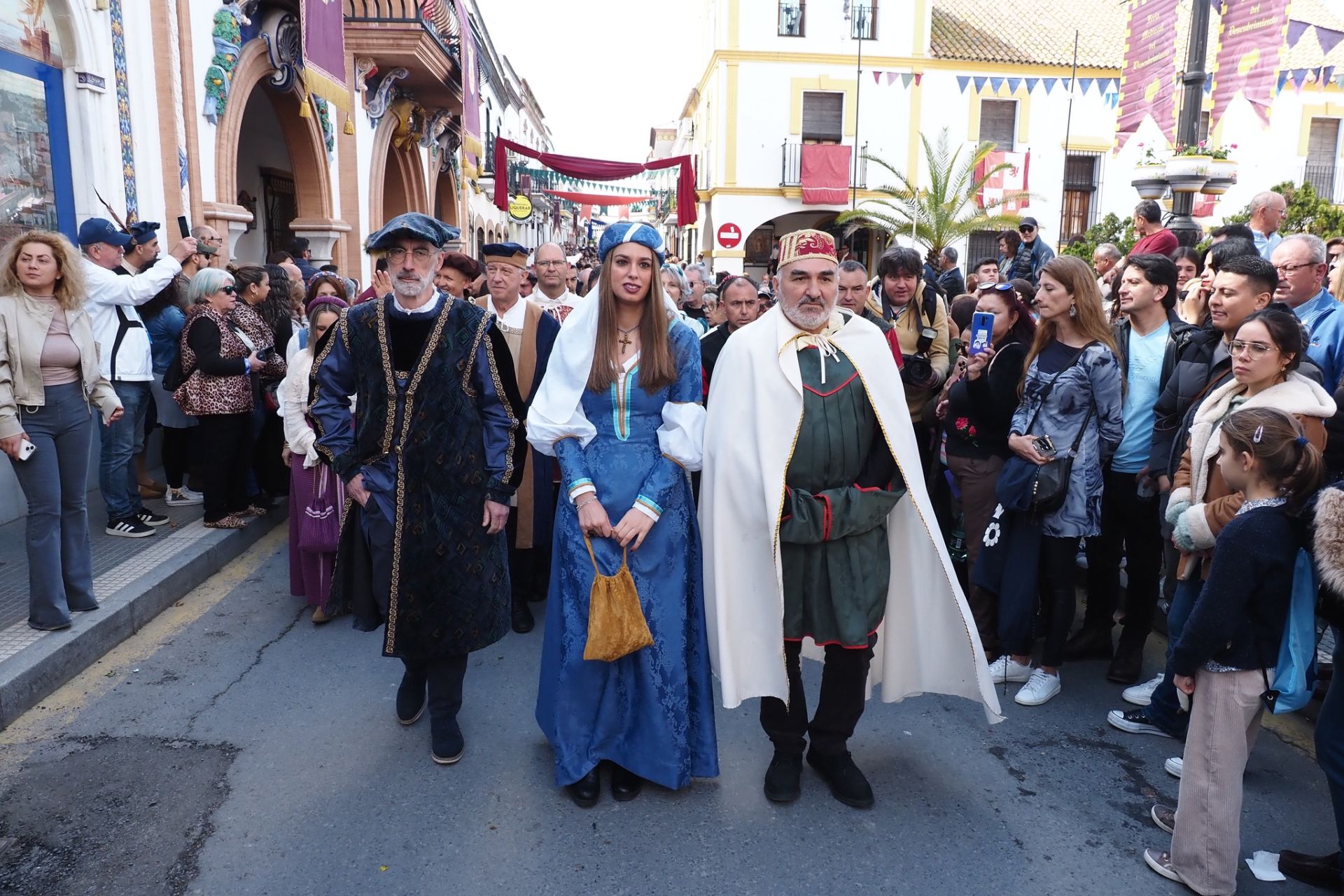 Lleno hasta la bandera en la Feria Medieval de Palos de la Frontera