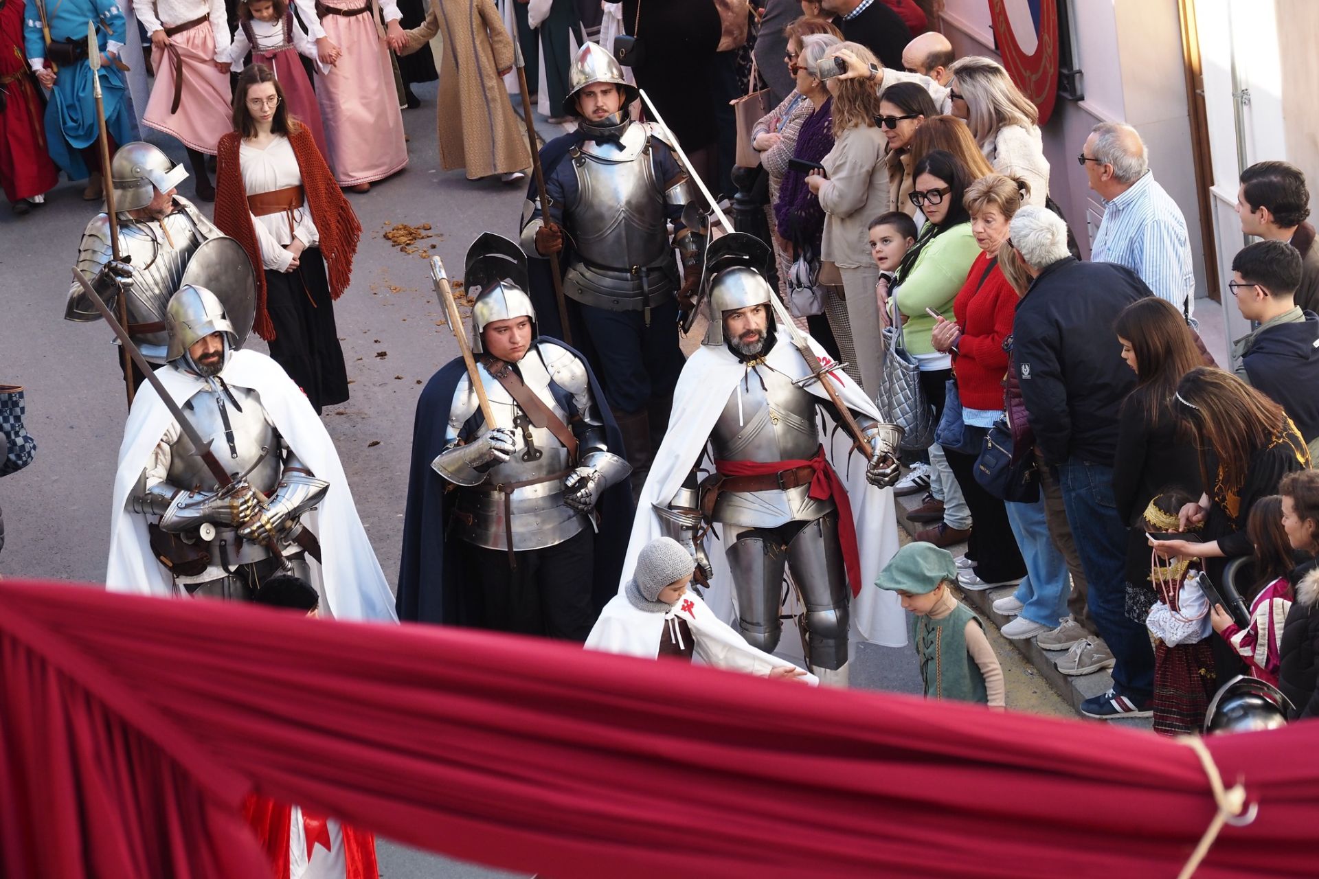 Lleno hasta la bandera en la Feria Medieval de Palos de la Frontera