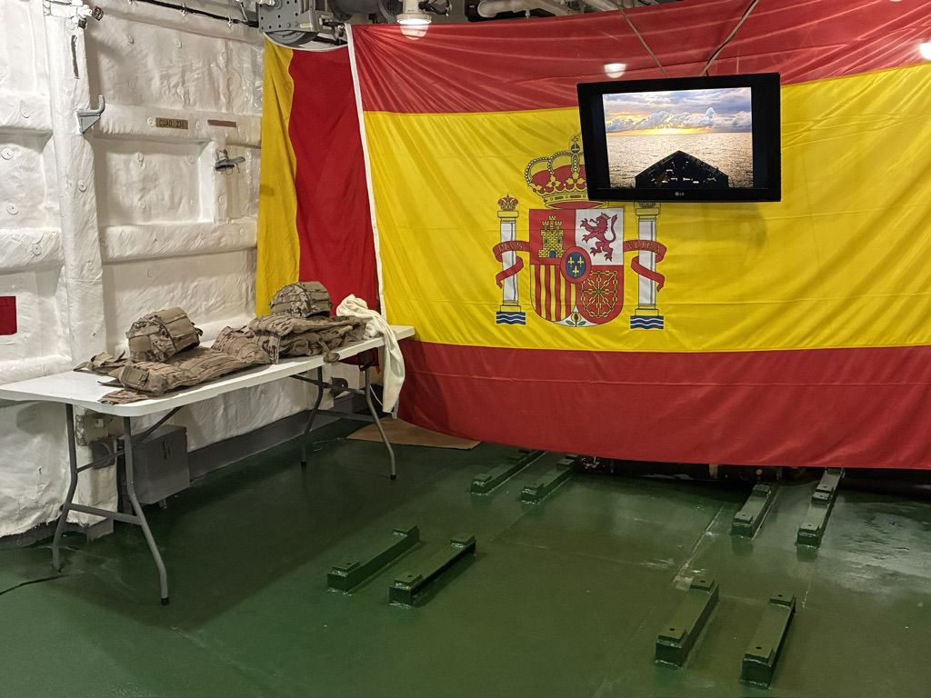 La escala en Huelva de la Fragata Canarias, en imágenes