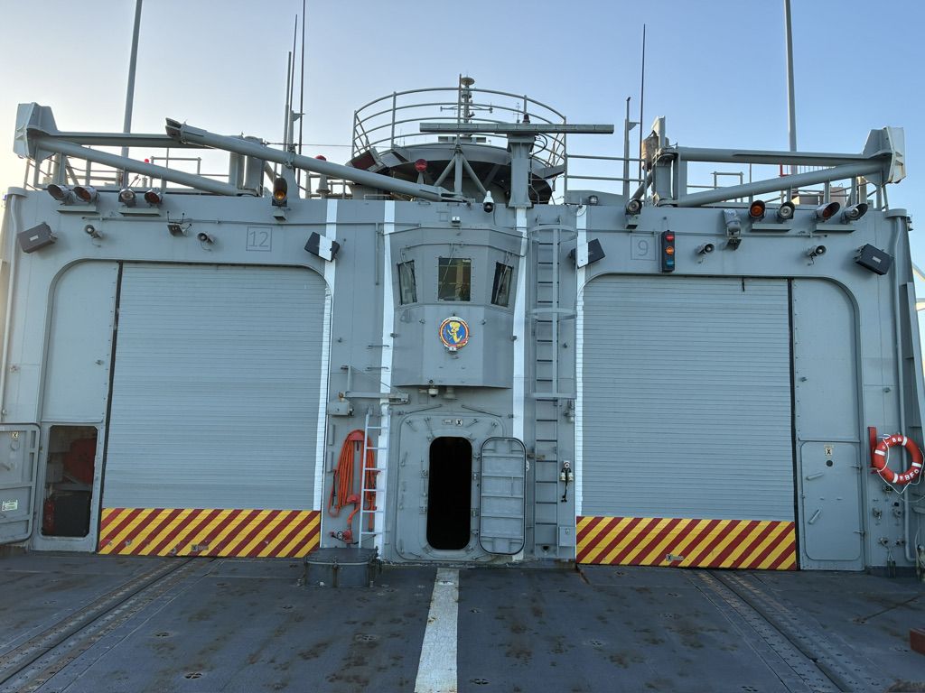 La escala en Huelva de la Fragata Canarias, en imágenes