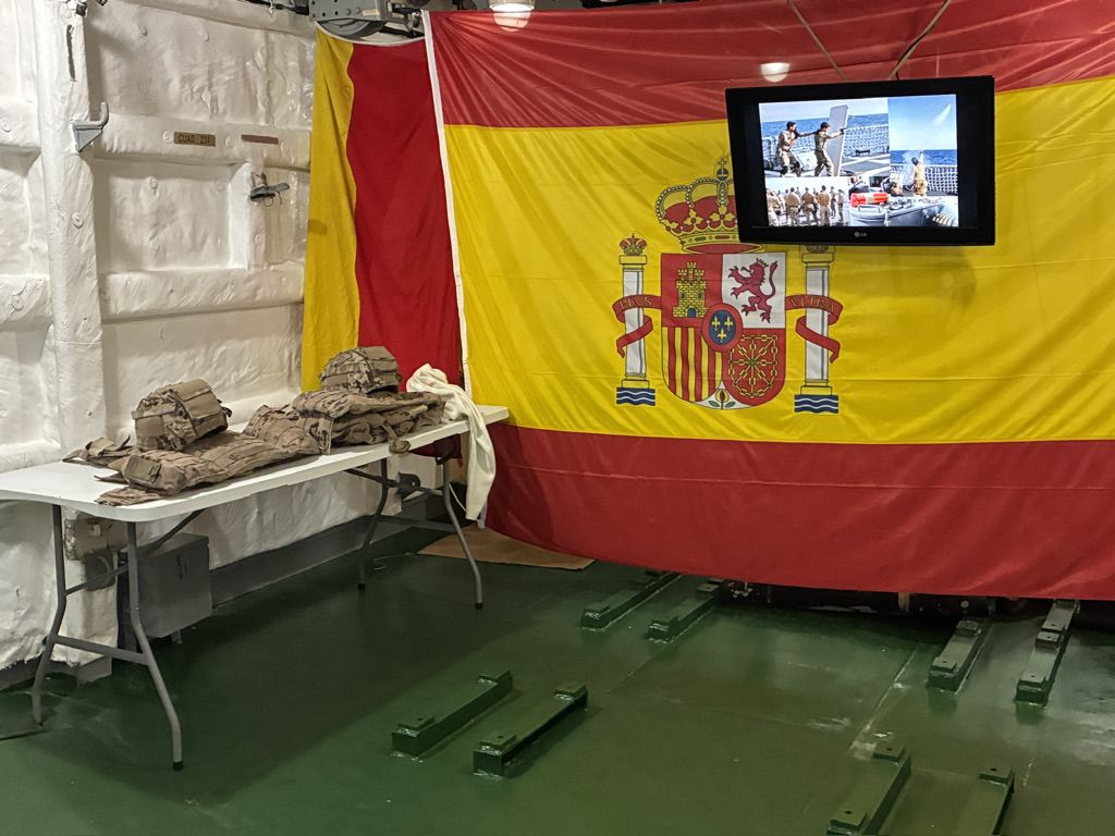 La escala en Huelva de la Fragata Canarias, en imágenes