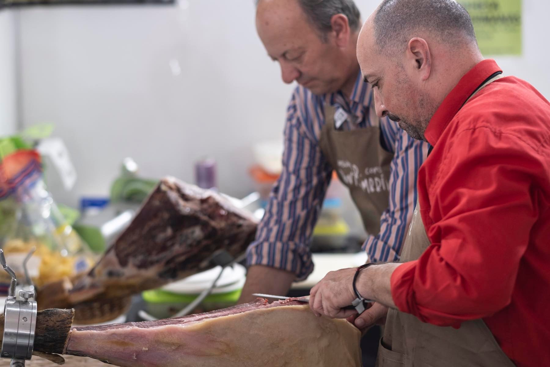 La jornada inaugural de la Feria de la Gamba de Punta Umbría, en imágenes