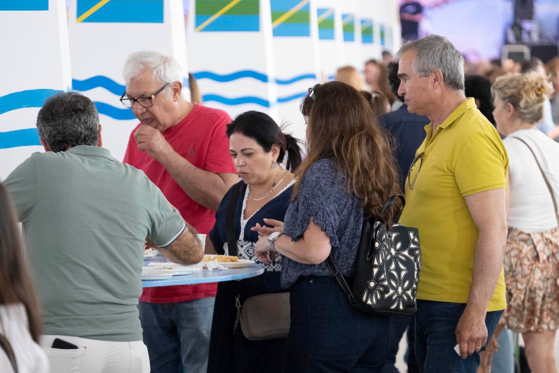La jornada inaugural de la Feria de la Gamba de Punta Umbría, en imágenes