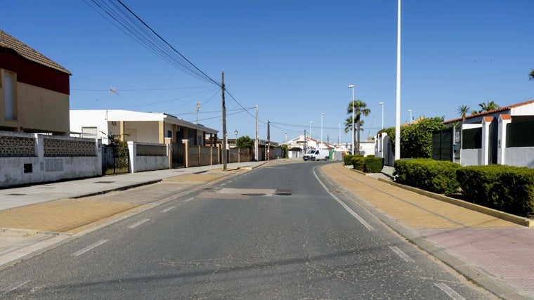 El Paseo del Mar en el núcleo costero onubense