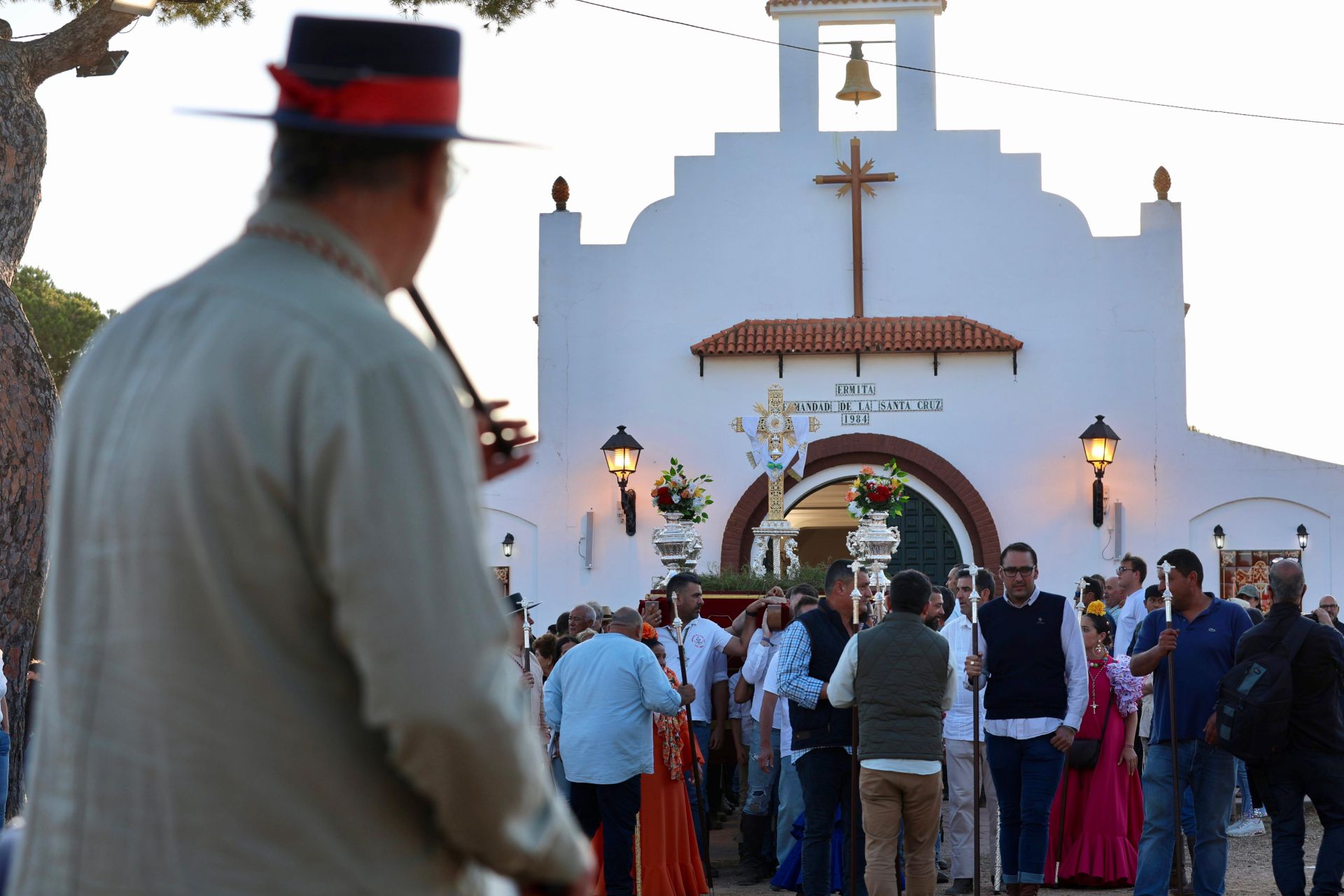 La romería de la Santa Cruz de Punta Umbría, en imágenes