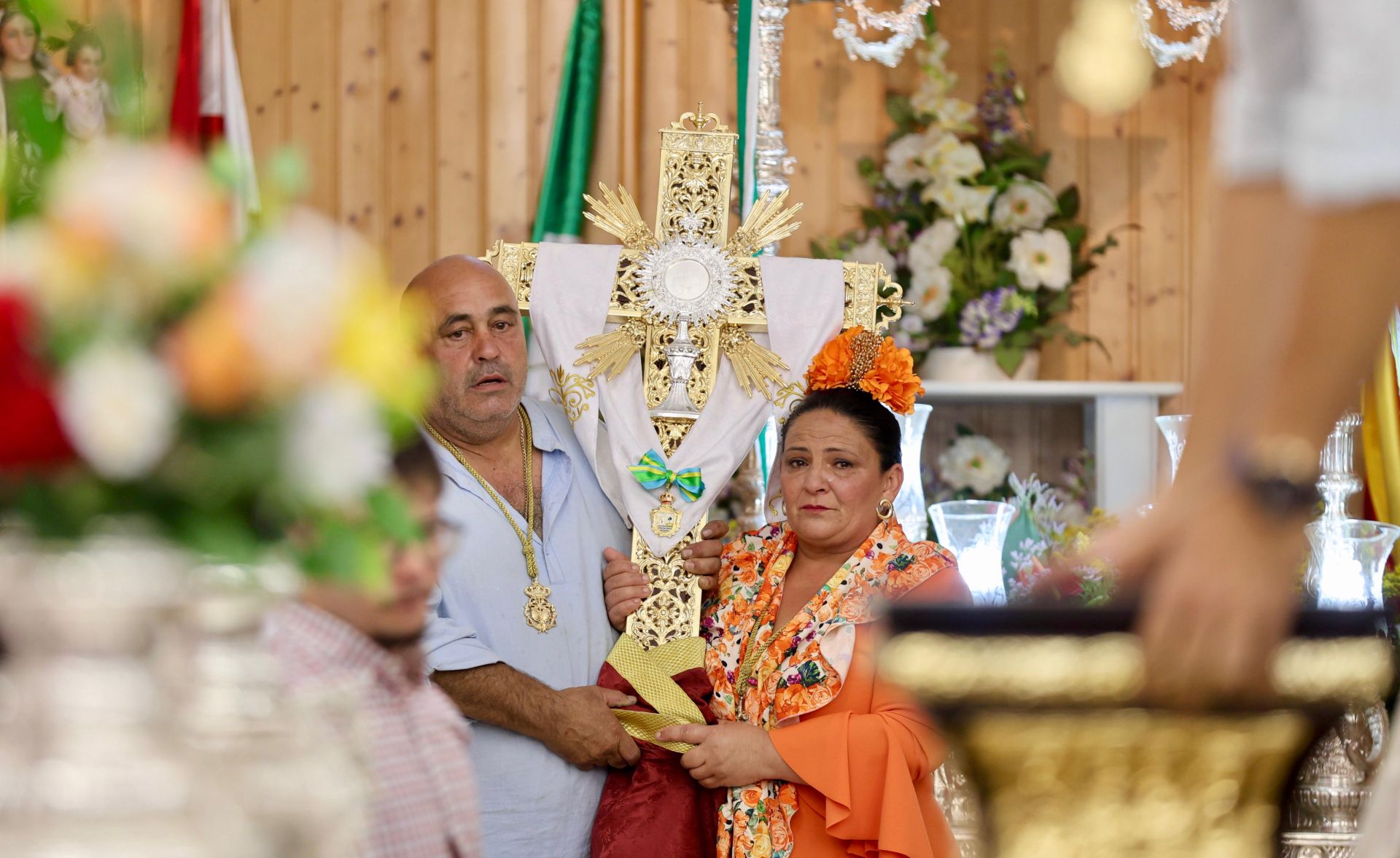 La romería de la Santa Cruz de Punta Umbría, en imágenes
