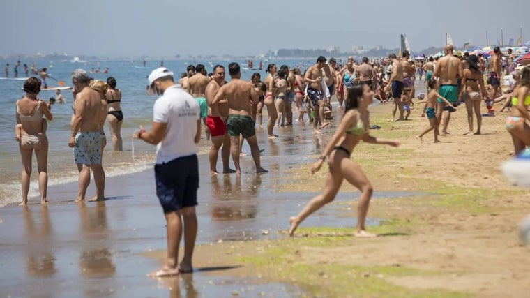 Vista de la playa de La Antilla