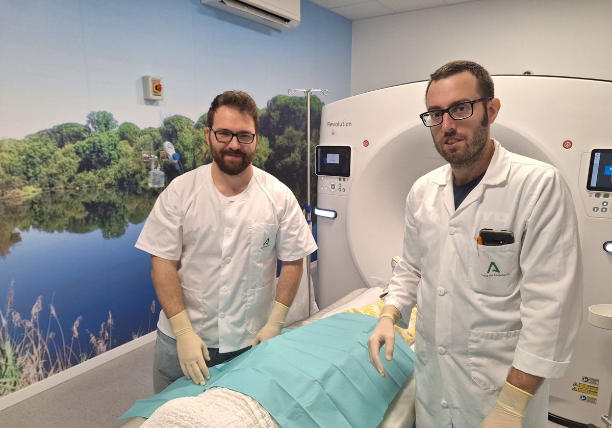 Profesionales del servicio de Radiología del Hospital Infanta Elena