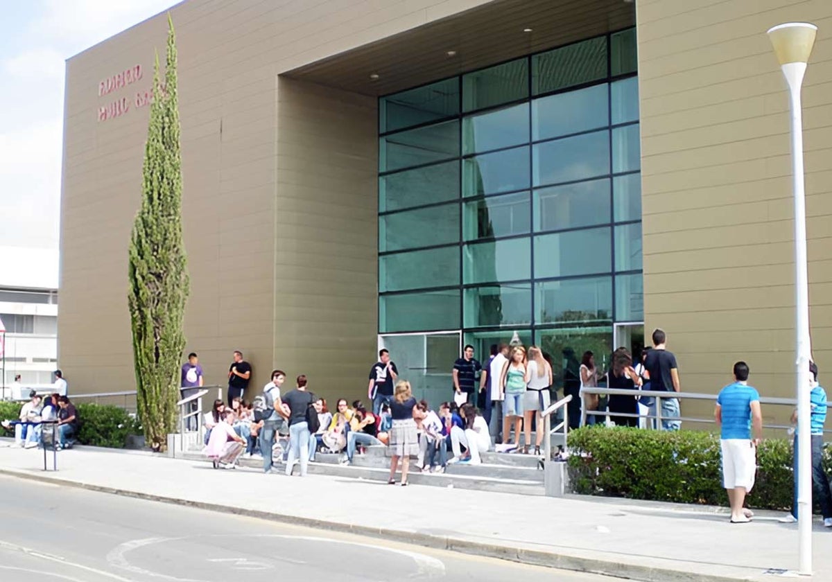 El aulario Paulo Freire del campus del Carmen, una de las sedes