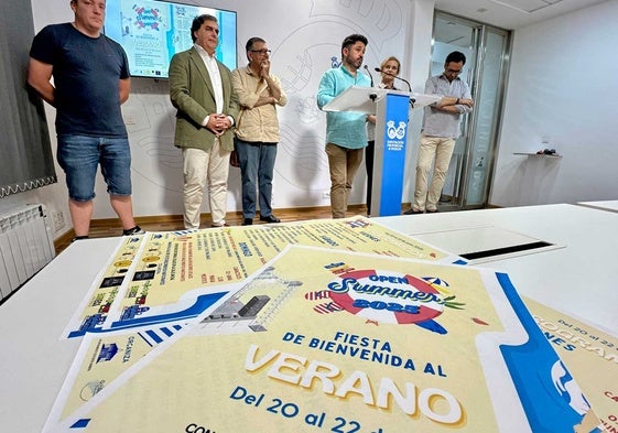 Presentación de la cita, esta mañana, en la Diputación Provincial