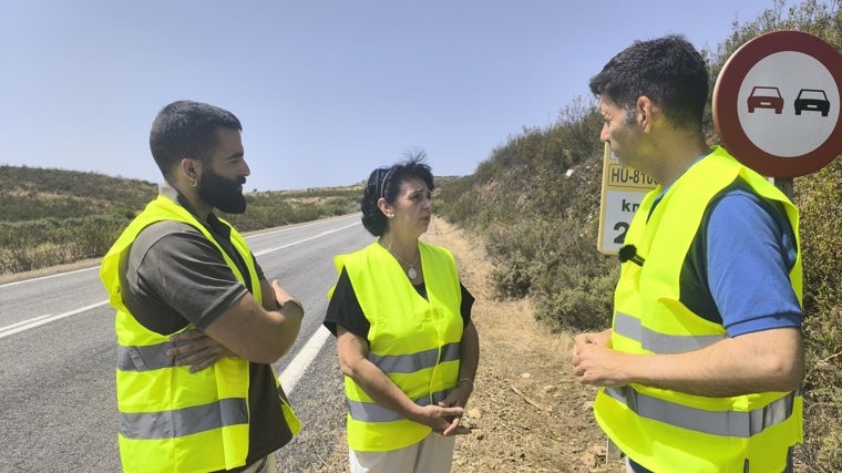 La alcaldesa de Encinasola ha agradecido la inversión de la Diputación