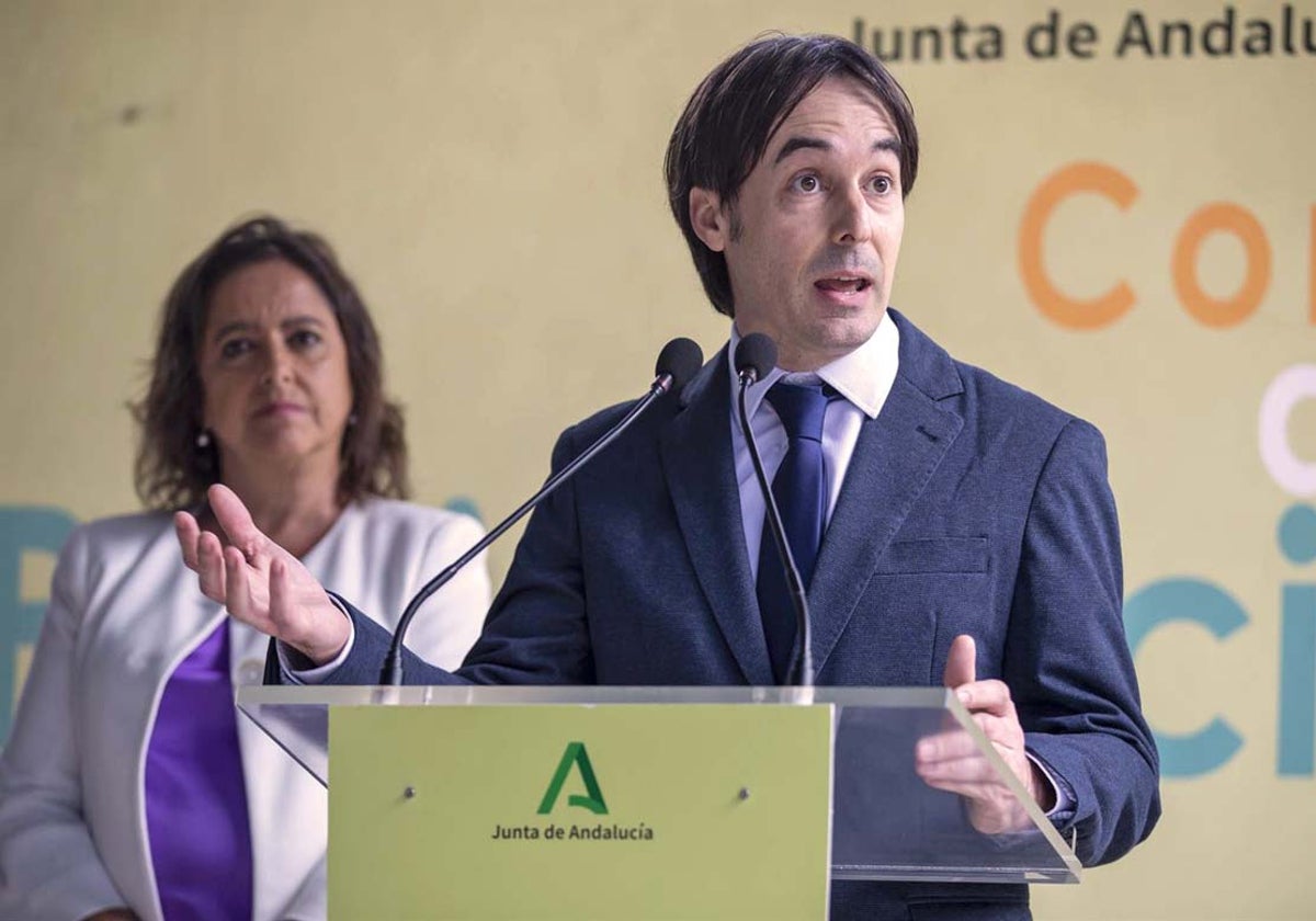 El presidente del Consejo de Participación del Entono Natural de Doñana, Enrique Mateos