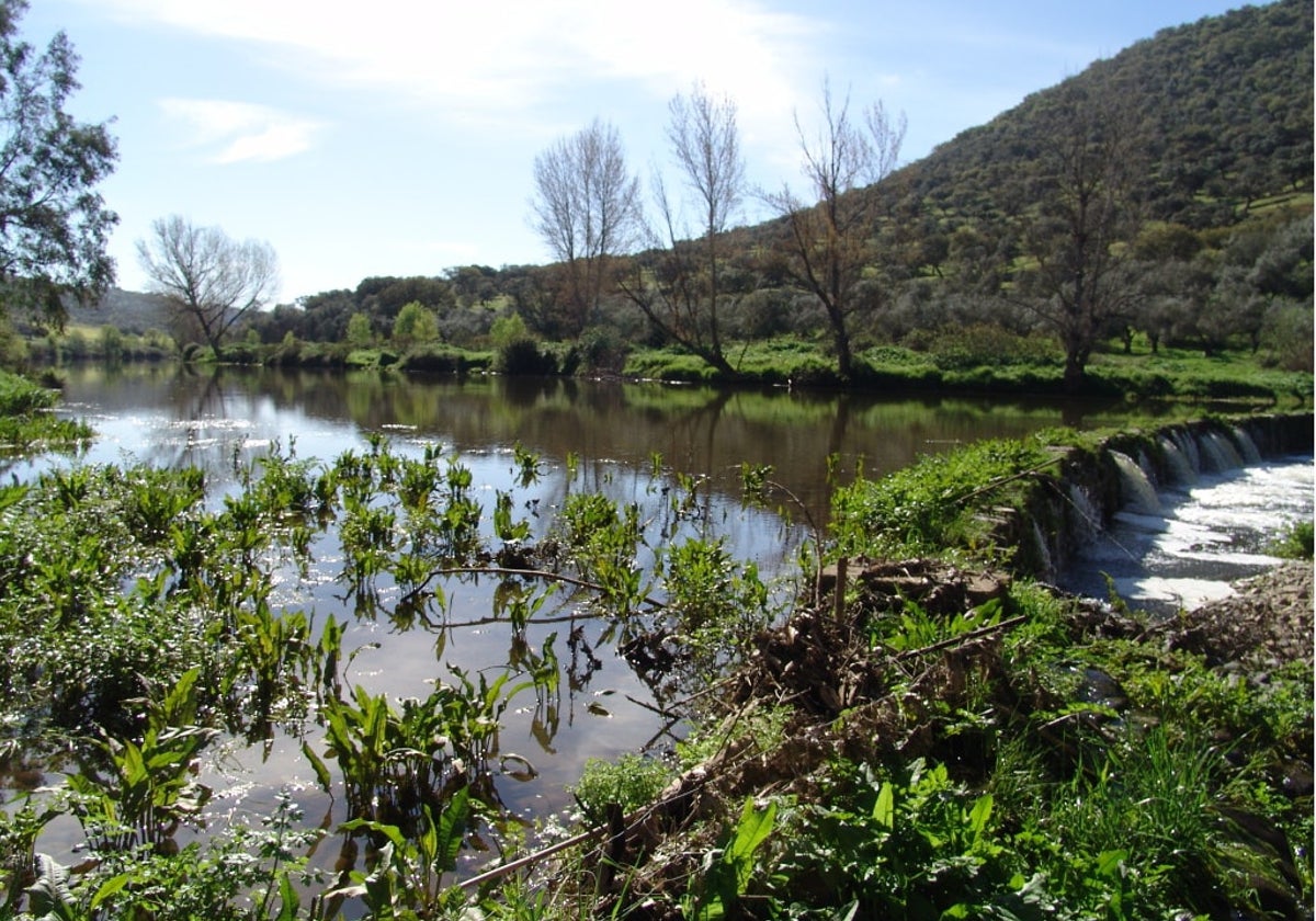 Piscina natural del Valle del río Múrtigas