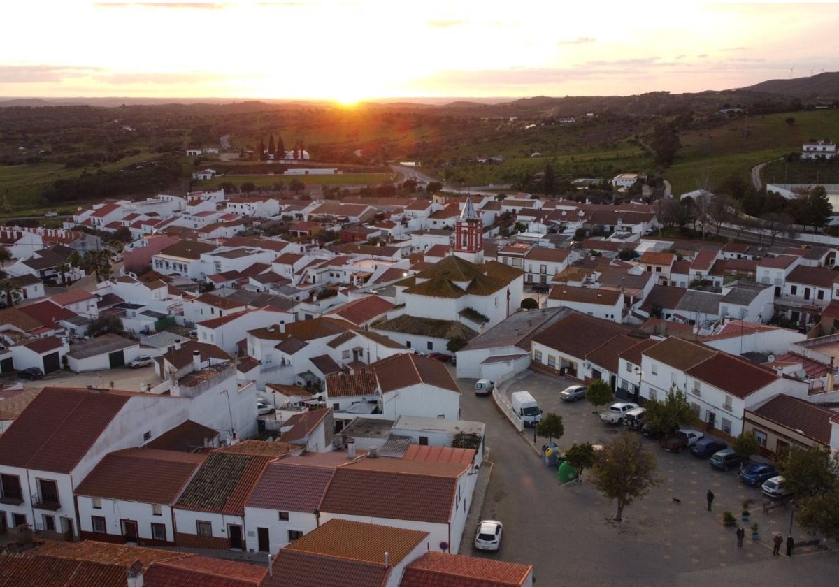 Vista aérea de El Granado