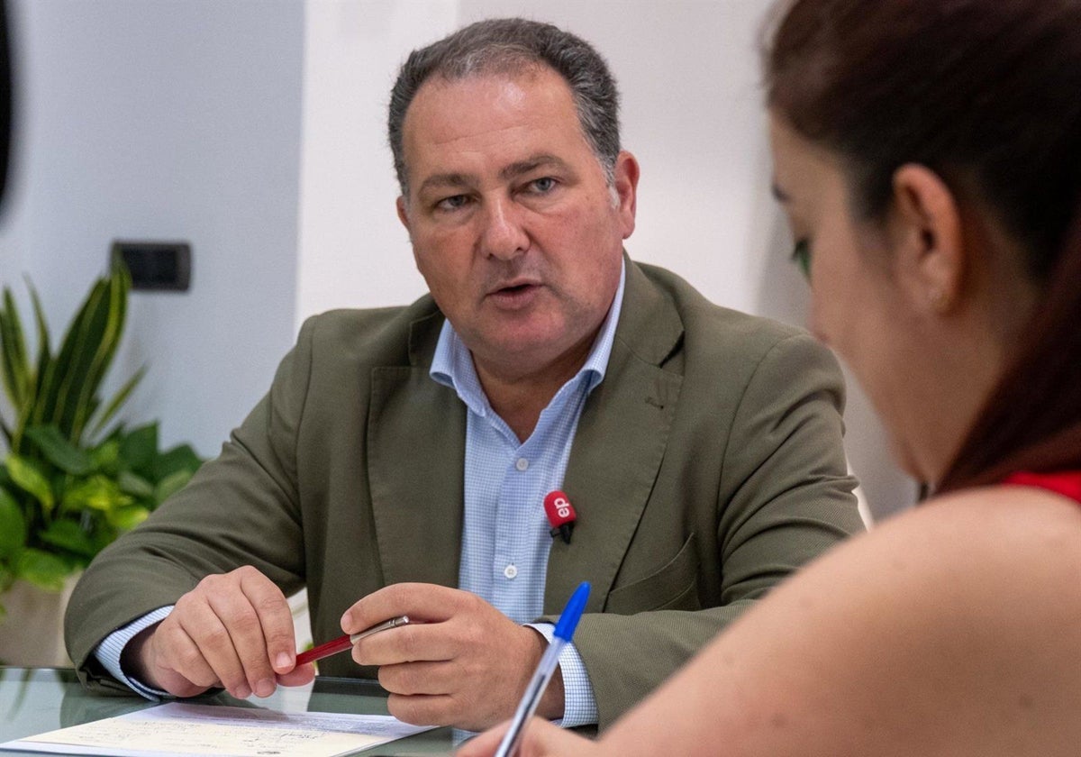 David Toscano, presidente de la Diputación de Huelva