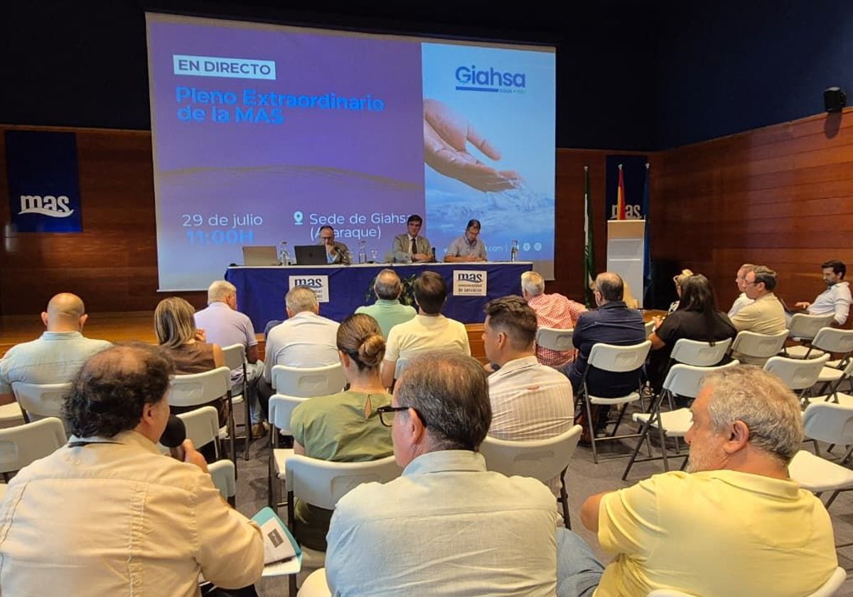 Pleno extraordinario de la Mancomunidad de Servicios de la Provincia de Huelva (MAS)