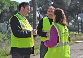 La Junta inicia el asfaltado de la A-481 que une Chucena e Hinojos a la altura de la A-49