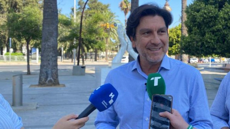 El parlamentario andaluz del PSOE Enrique Gaviño