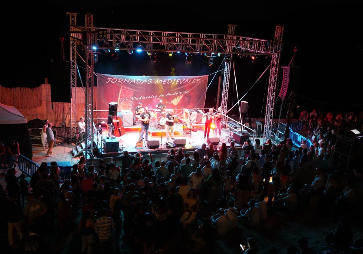 Uno de los conciertos de las Jornadas Medievales de Cortegana
