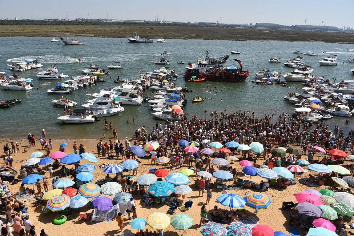 El día grande de las fiestas de Punta Umbría, en imágenes