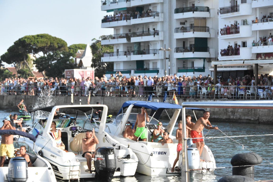 El día grande de las fiestas de Punta Umbría, en imágenes