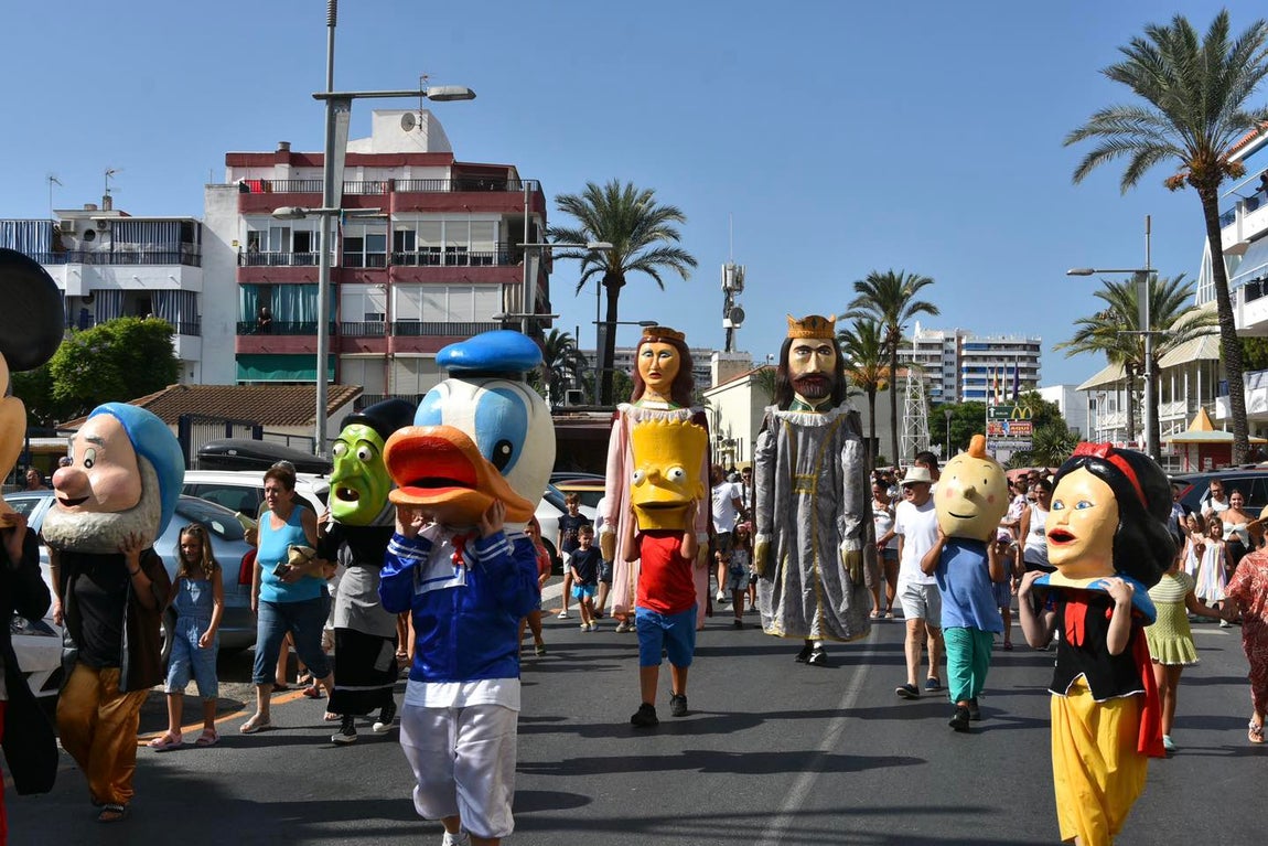 El día grande de las fiestas de Punta Umbría, en imágenes