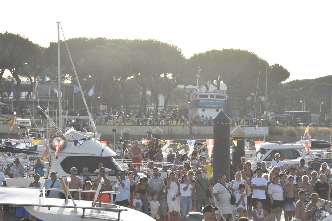 El día grande de las fiestas de Punta Umbría, en imágenes