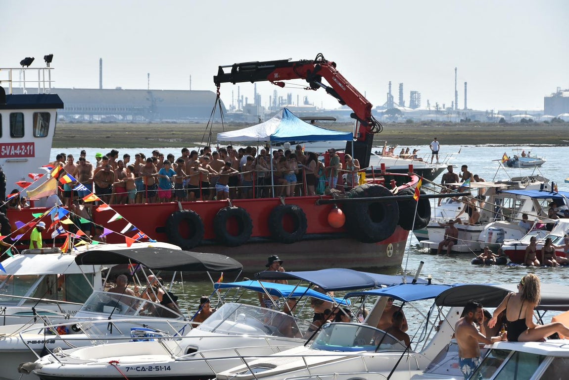 El día grande de las fiestas de Punta Umbría, en imágenes