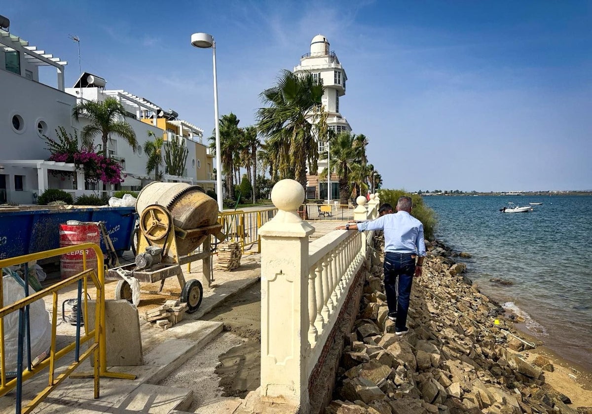 La obra en el Paseo Marítimo estará concluida en los próximos días