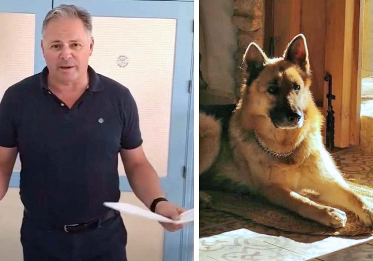 El alcalde de Paterna, y su perro asesinado