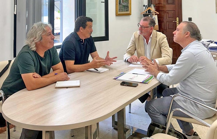 Un momento de la reunión