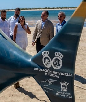 Imagen secundaria 2 - Cartaya cuenta con el primer 'Pescaíto come plástico', una iniciativa de reciclaje de la Diputación de Huelva