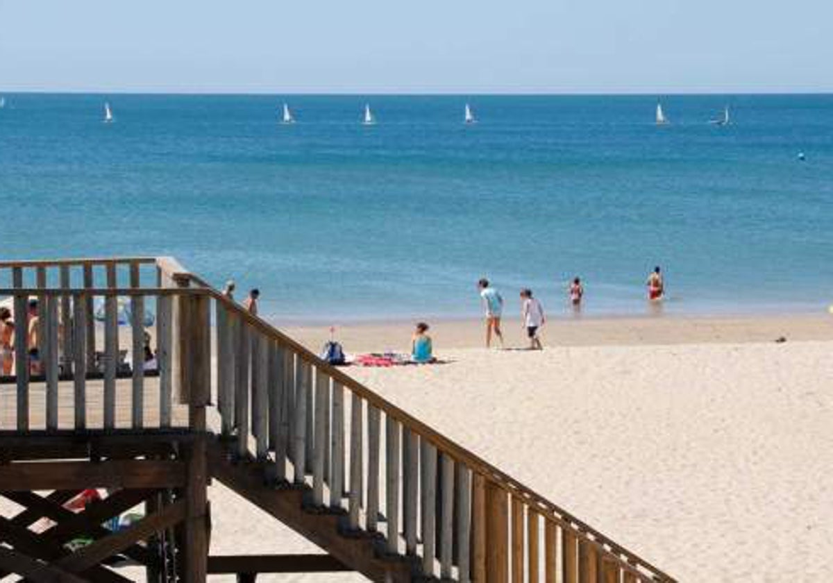 Playa de Islantilla, en la costa de Huelva