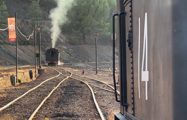 Las dos locomotoras, el pasado jueves