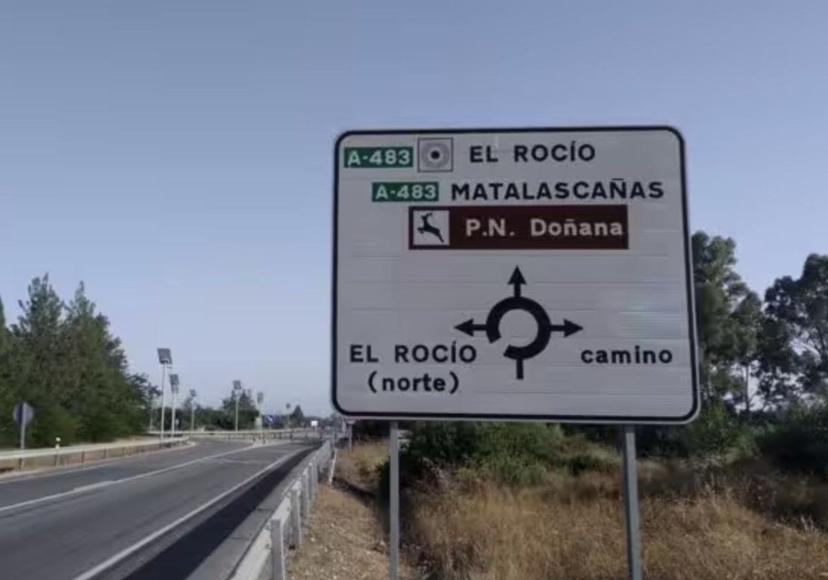 La carretera A-483