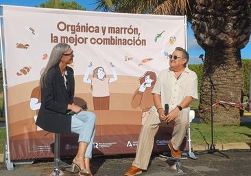 Laura Sánchez y Mariano Peña alzan la voz por el reciclaje: «Los onubenses somos cabezotas y si nos retan vamos a ser pioneros en lo orgánico»