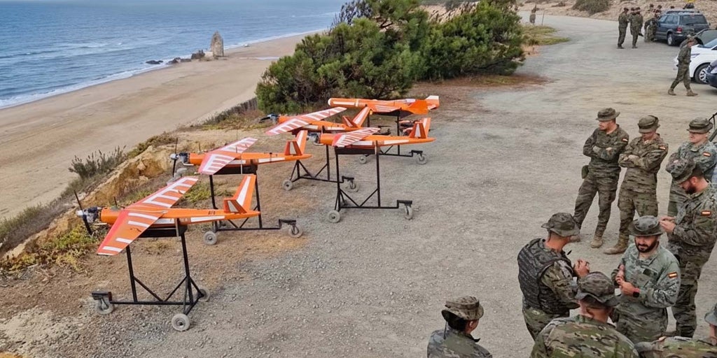 Las Fuerzas Armadas ponen a prueba en Huelva su muro anti drones ante la amenaza en Europa del Este