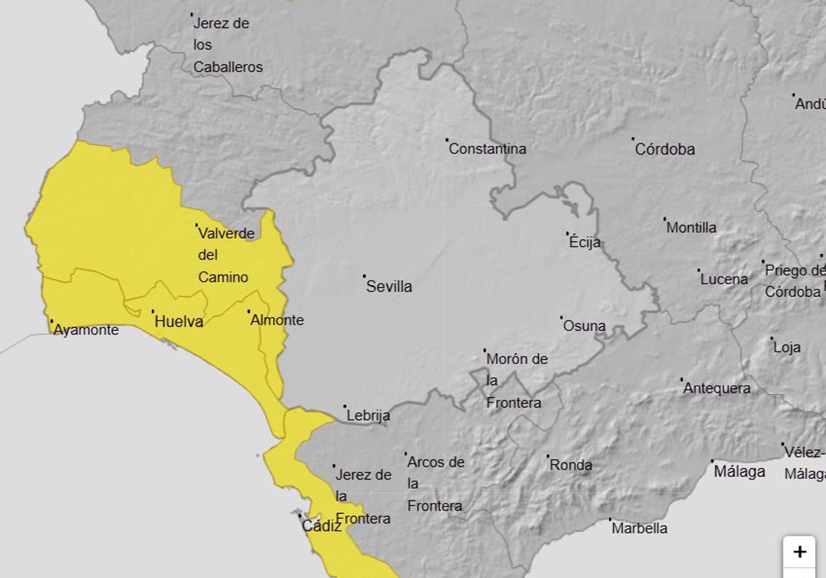 La Aemet ha activado el aviso amarillo para la jornada de este domingo