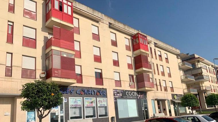 La calle de Lepe en la que está situada la vivienda propiedad de Encarni Murillo