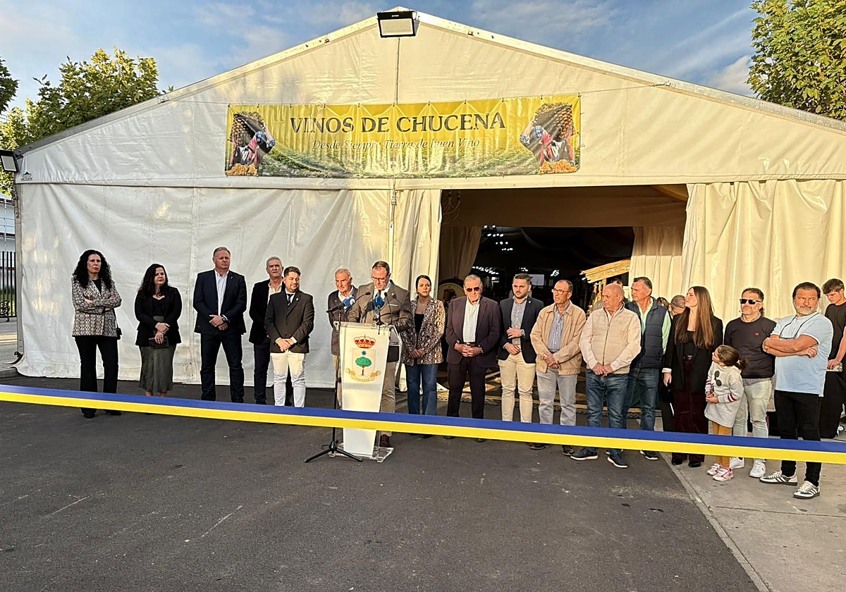 Inauguración de la Feria del Vino de Chucena