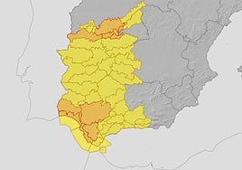 El mapa de avisos para este sábado