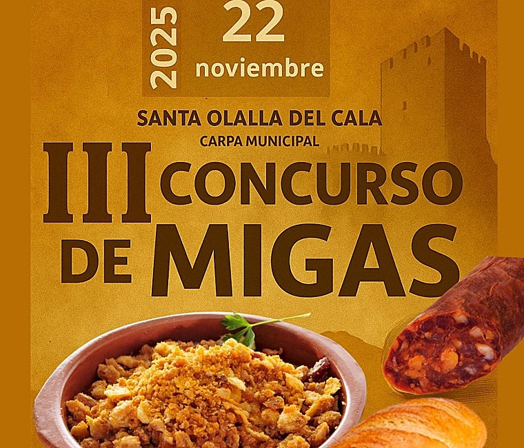 Este pueblo de Huelva organiza el próximo fin de semana un concurso de migas con actuaciones musicales en directo