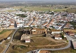 Vista aérea del curioso pueblo de Huelva que muchos desconocen y cuyo nombre significa 'país del mago'