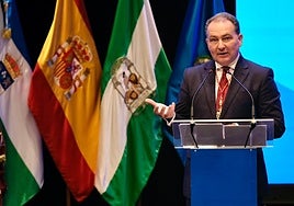 David Toscano, durante su intervención