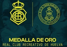El Recreativo de Tenis de Huelva le concede la medalla de oro al Decano