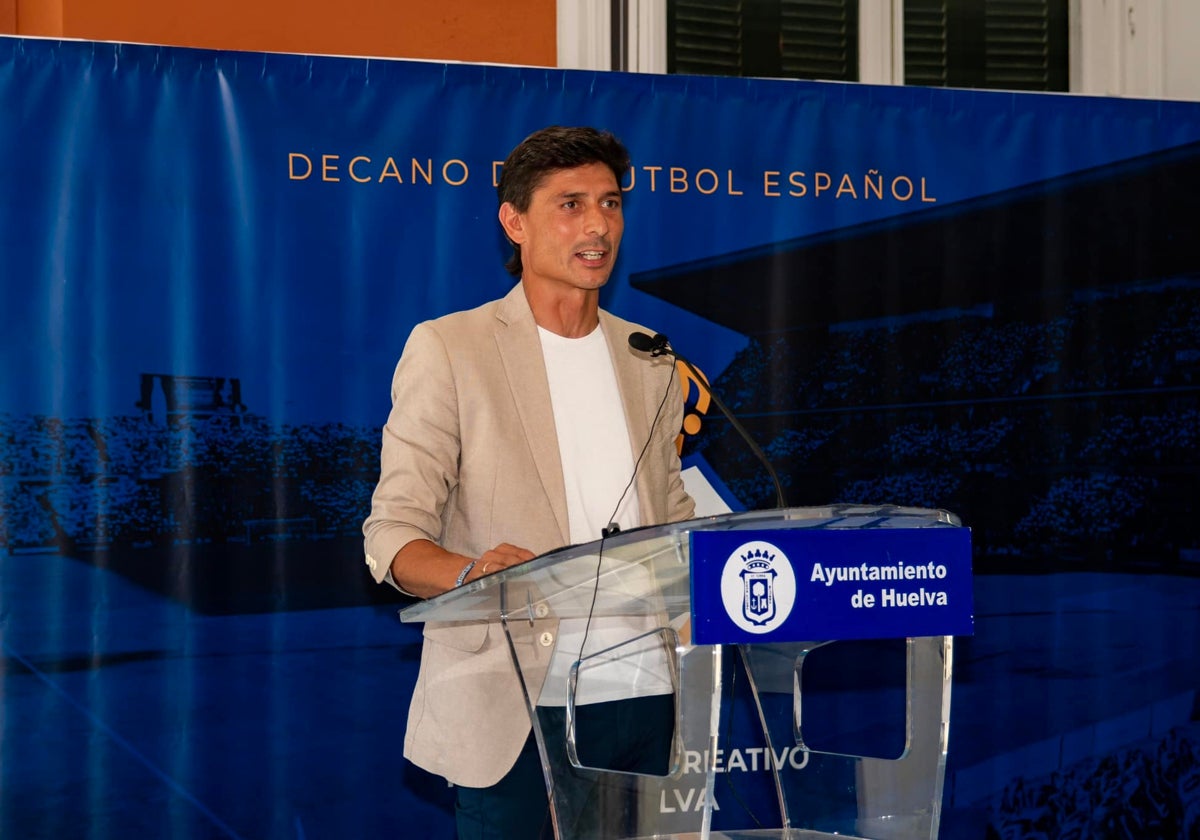 Jesús Vázquez durante el acto de presentación de la campaña de abonados