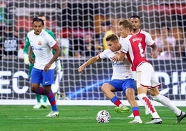 Fermín López debuta con el FC Barcelona en la derrota culé ante el Arsenal