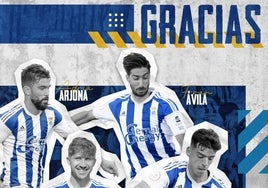 El Recreativo anuncia una salida sin explicaciones de Adriá Arjona, Juanjo Mateo, Fran Ávila y Mario Robles