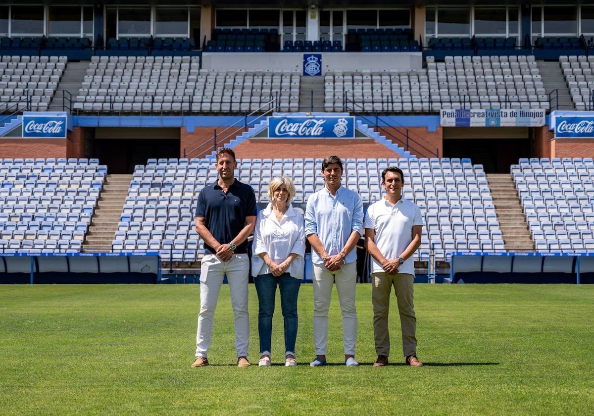 El nuevo consejo de administración del Recreativo de Huelva al completo